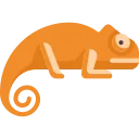 Icône : un caméléon