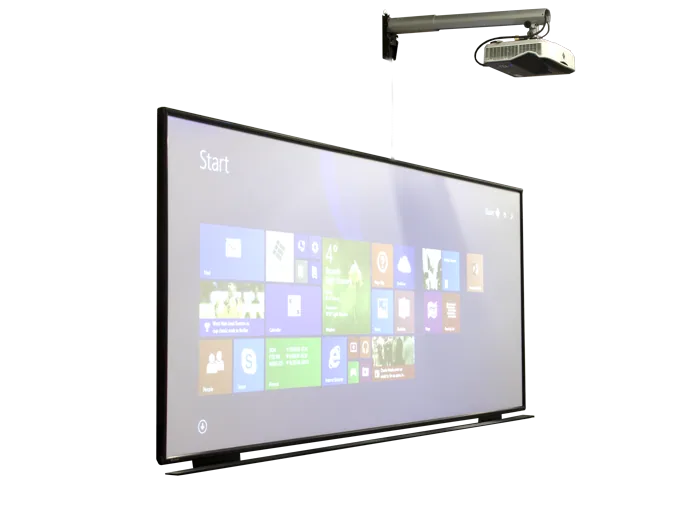 Tableau interactif mural et son vidéoprojecteur